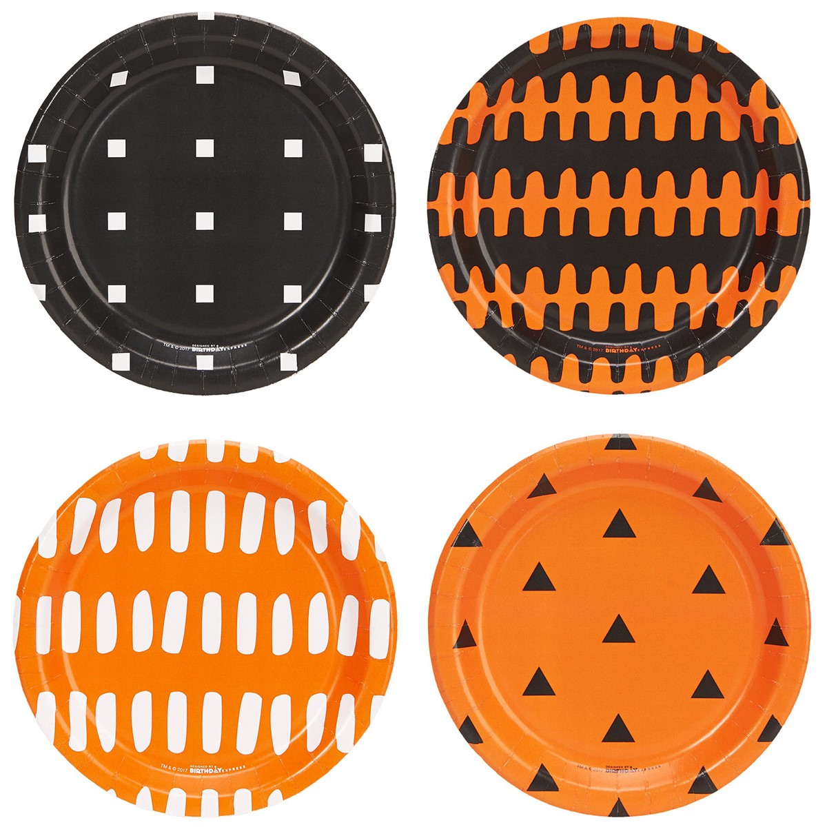 Halloween Assorted Appetizer Plates