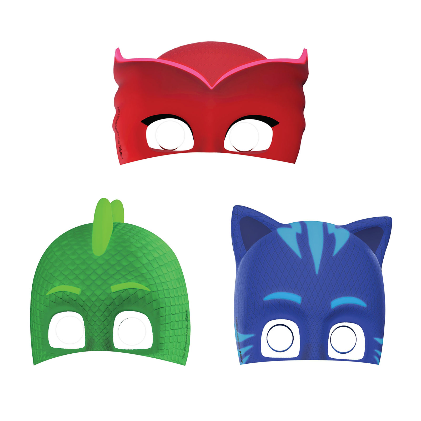 PJ Masks Masks (8) - PartyBell.com