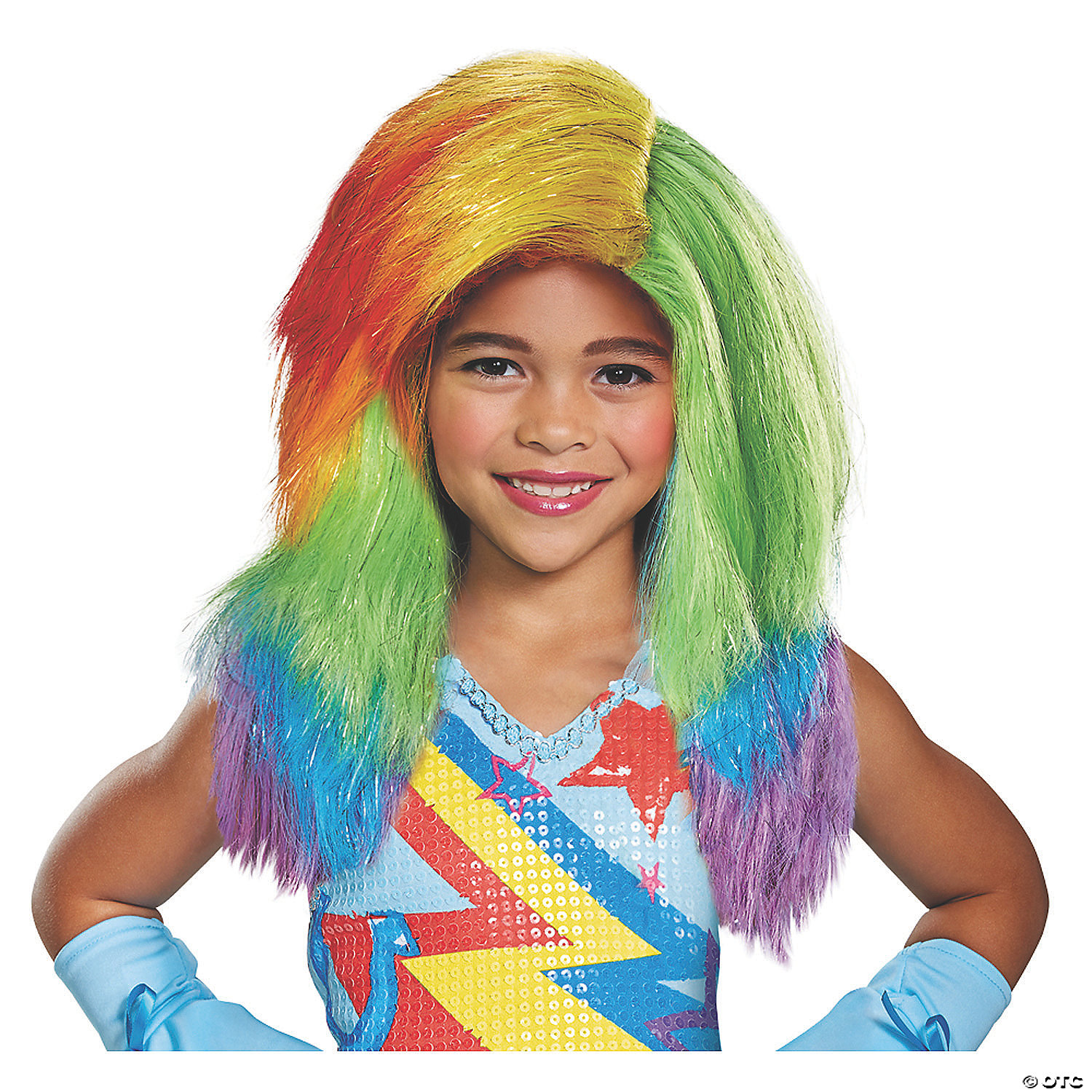 Rainbow Dash Wig Child My Little Pony