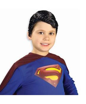 Superman Vinyl Wig Child