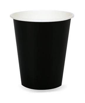 Black Velvet (Black) 9 oz. Paper Cups