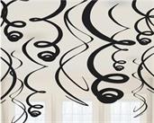 Plastic Swirl Decorations