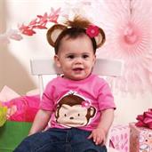 Girl Monkey Ears Headband