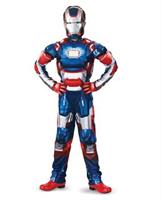 Iron Man 3 Patriot Classic Muscle Costume