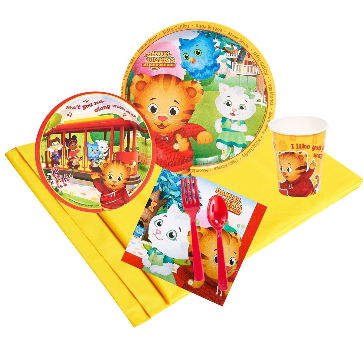 Daniel Tigers Neighborhood 24 Guest Party Pack