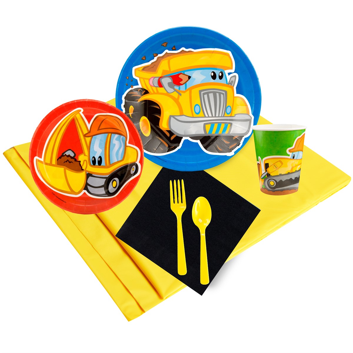 Construction Pals 24 Guest Party Pack