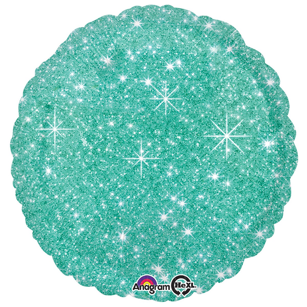 Mint Green Sparkle 17" Balloon