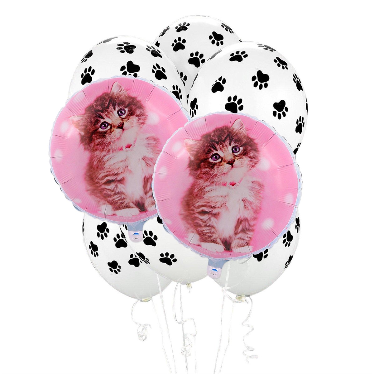 Rachaelhale Cats 8 pc Balloon Kit