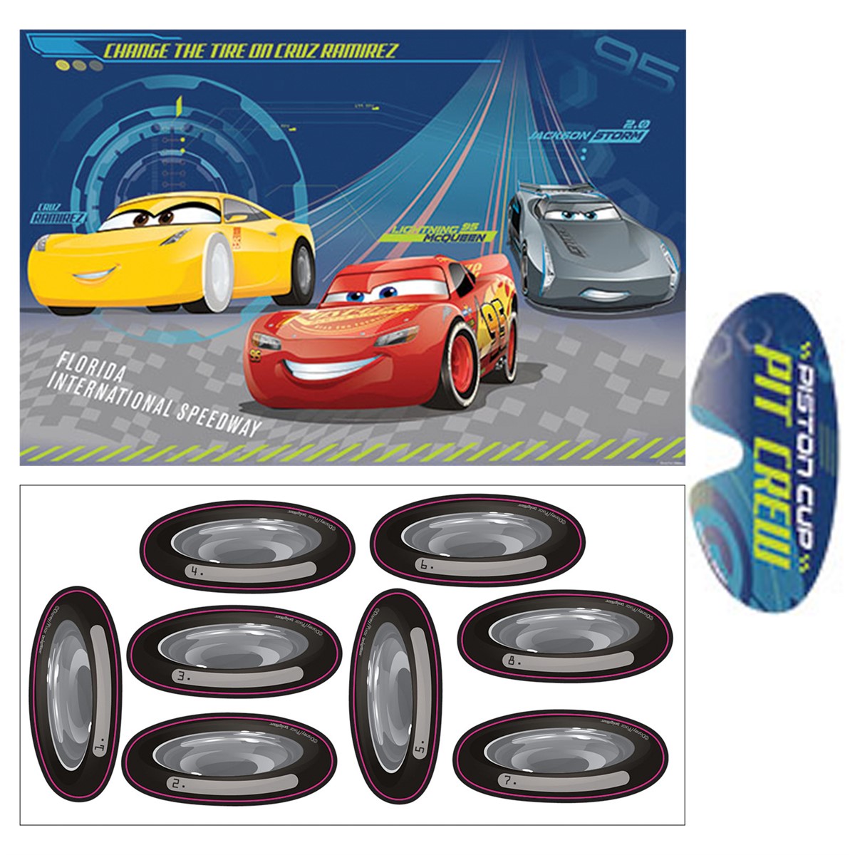 Disney Cars Party Game (Each)