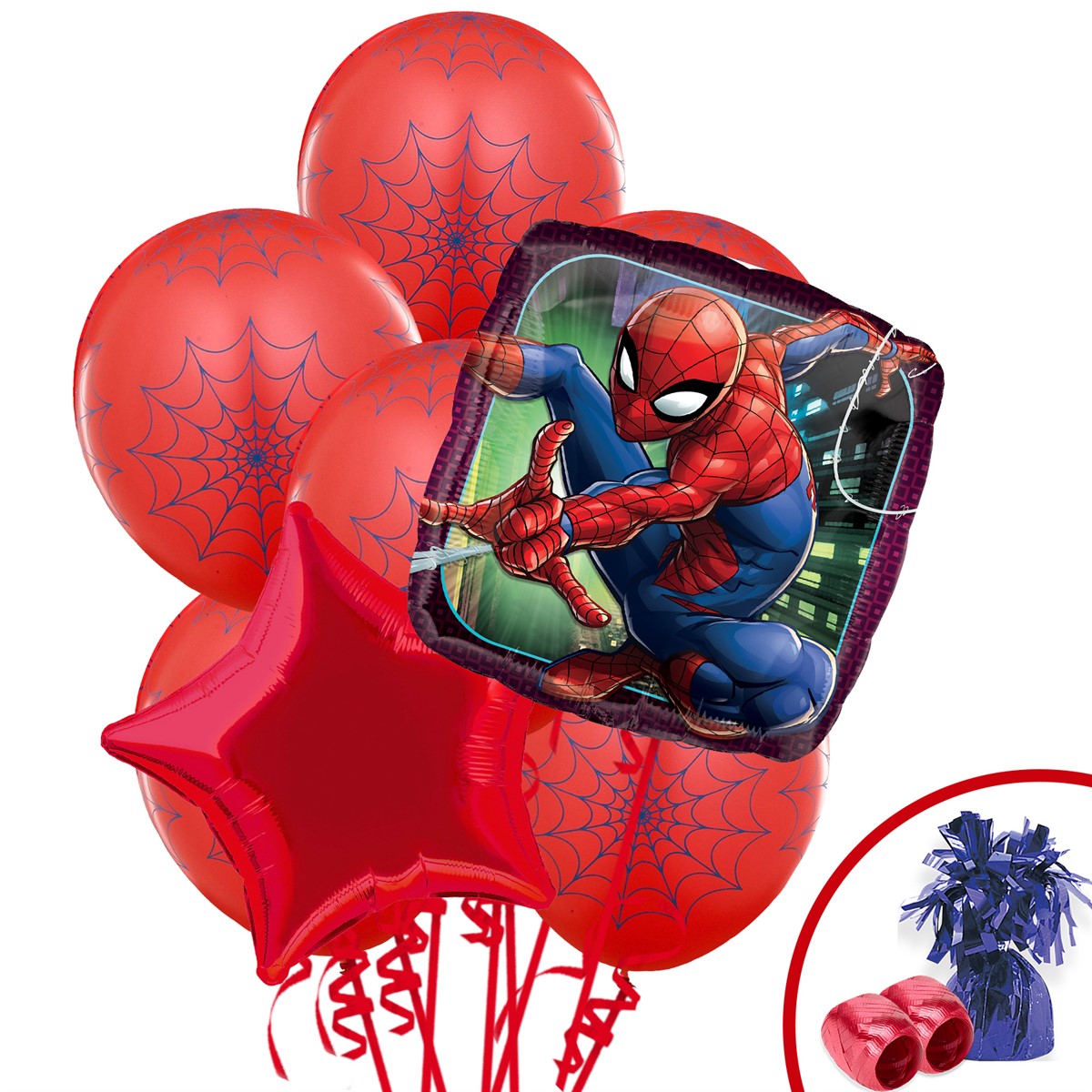 spiderman-webbed-wonder-balloon-bouquet-partybell