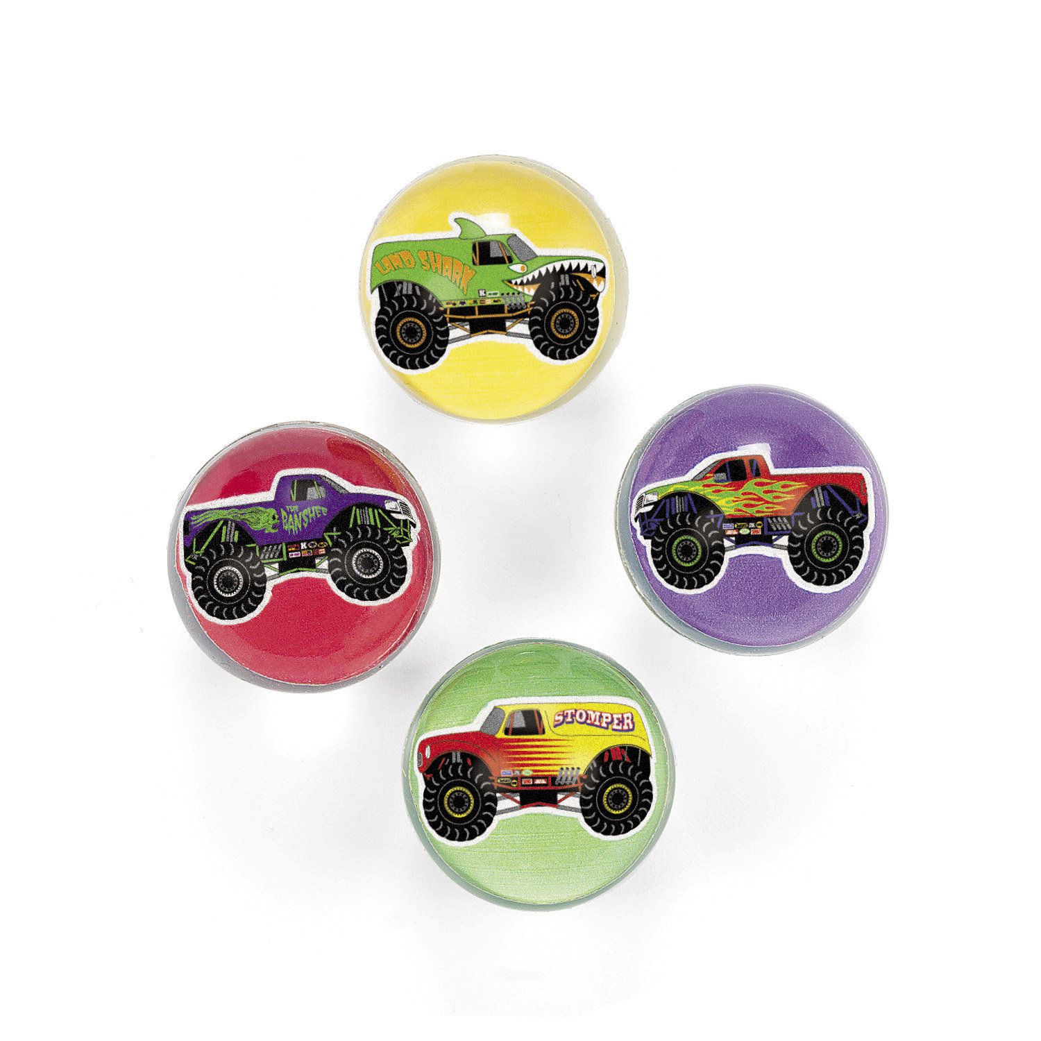 Monster Truck Bouncing Balls(12)