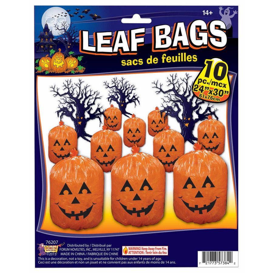 Pumpkin leaf bags 3 partybell