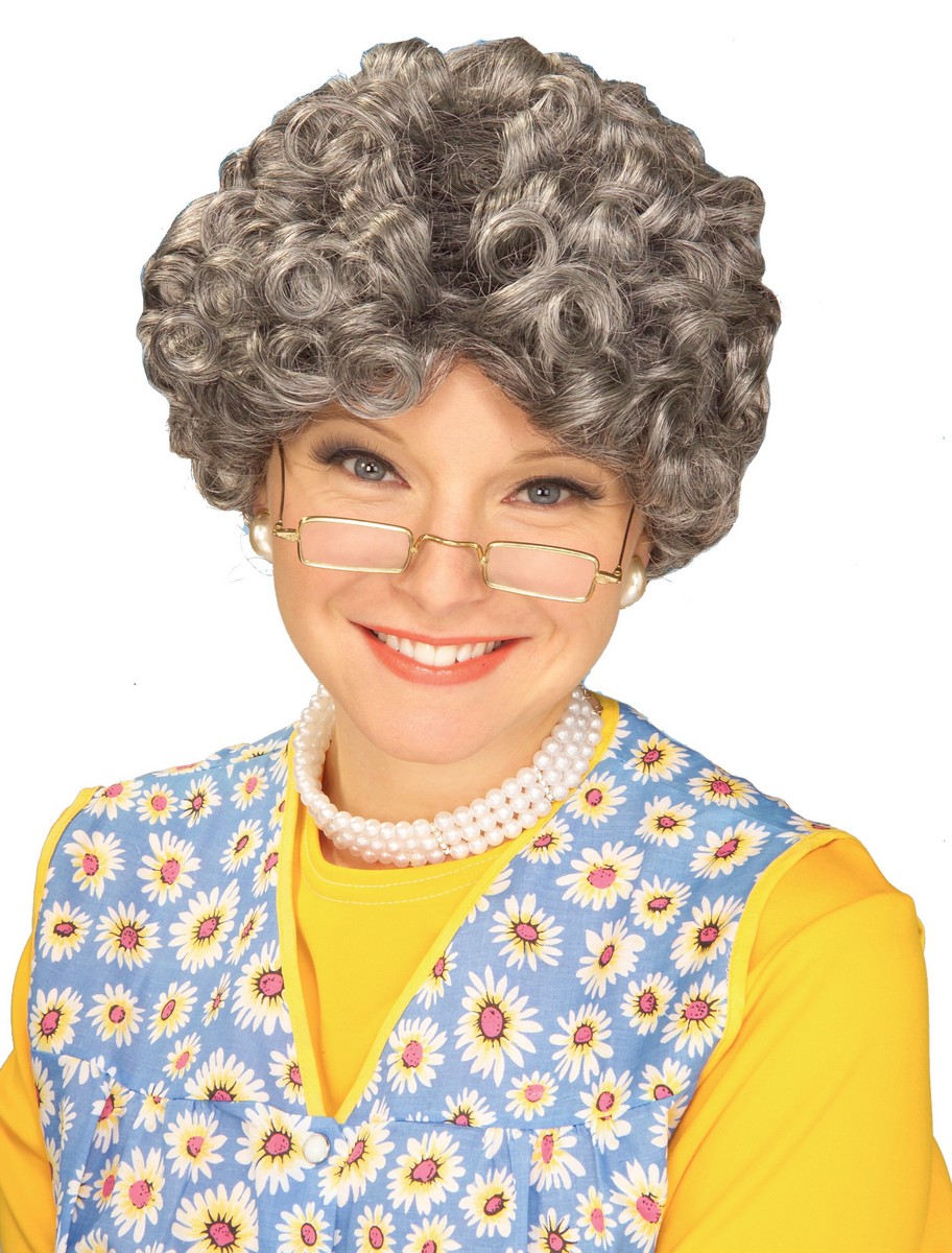 Mom Wig Grey