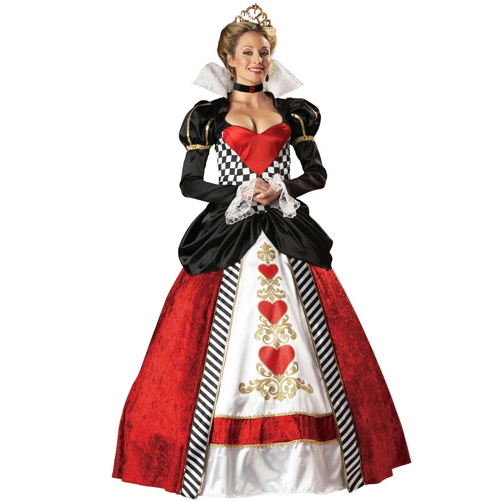 Queen of Hearts Elite Collection Adult Costume - PartyBell.com