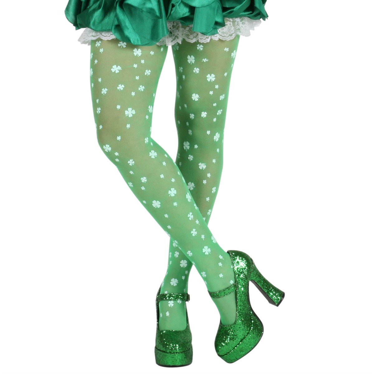 Shamrock Stockings (Green)