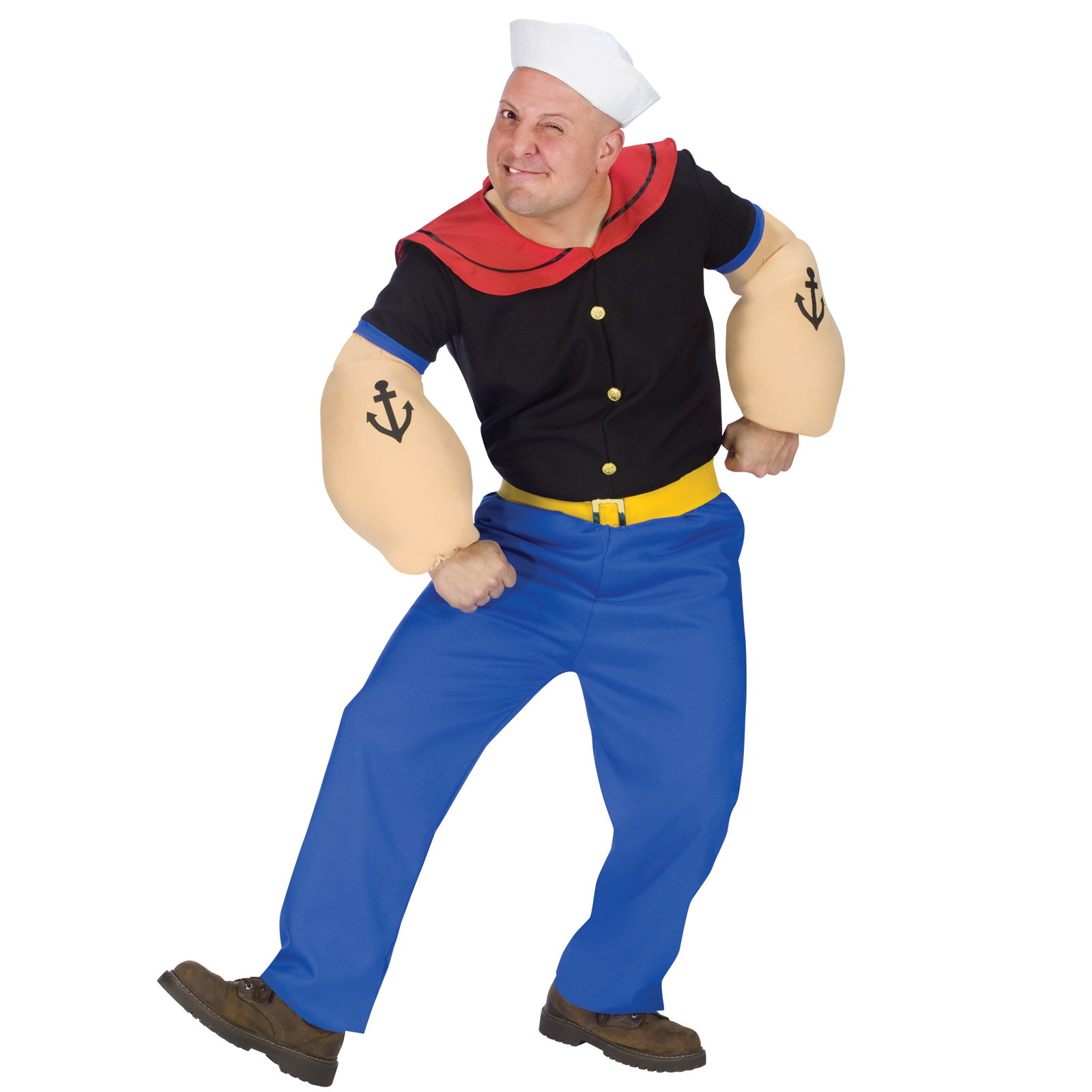 Popeye Adult Costume - PartyBell.com Popeye Characters Costumes.