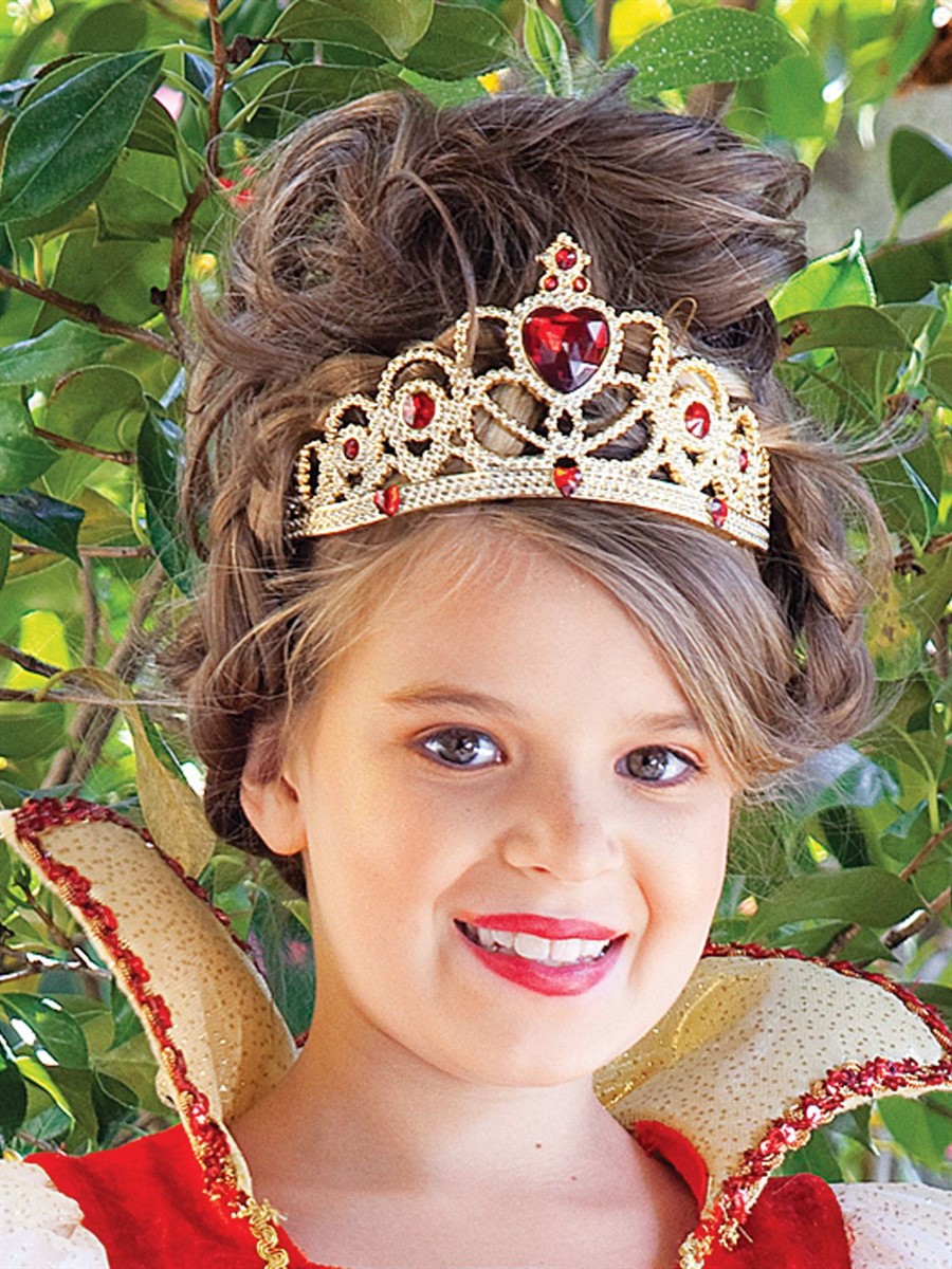 Red and Gold Princess Child Tiara