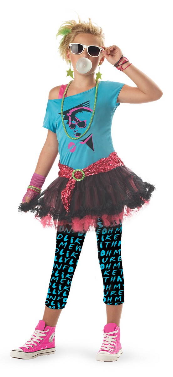 80's Valley Girl Child Costume - PartyBell.com