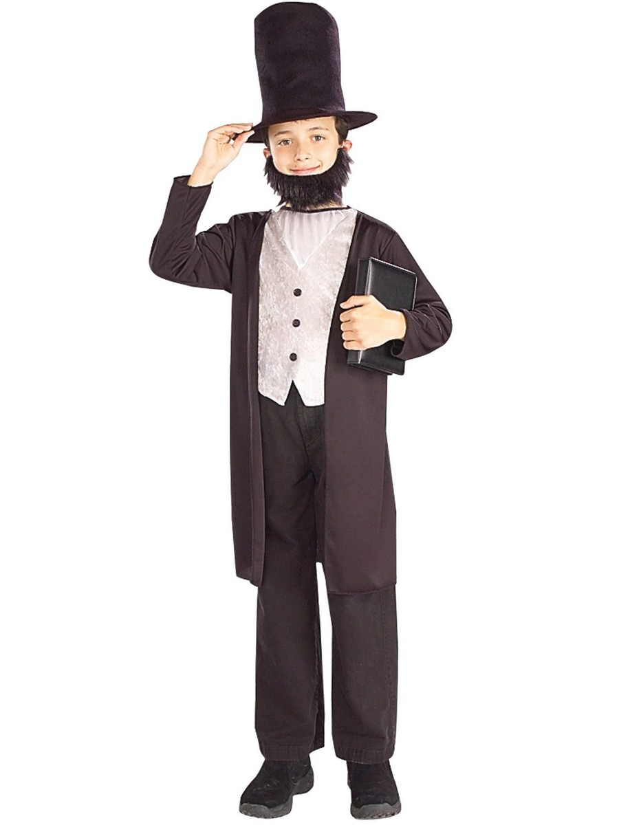 Abraham Lincoln Child Costume - PartyBell.com