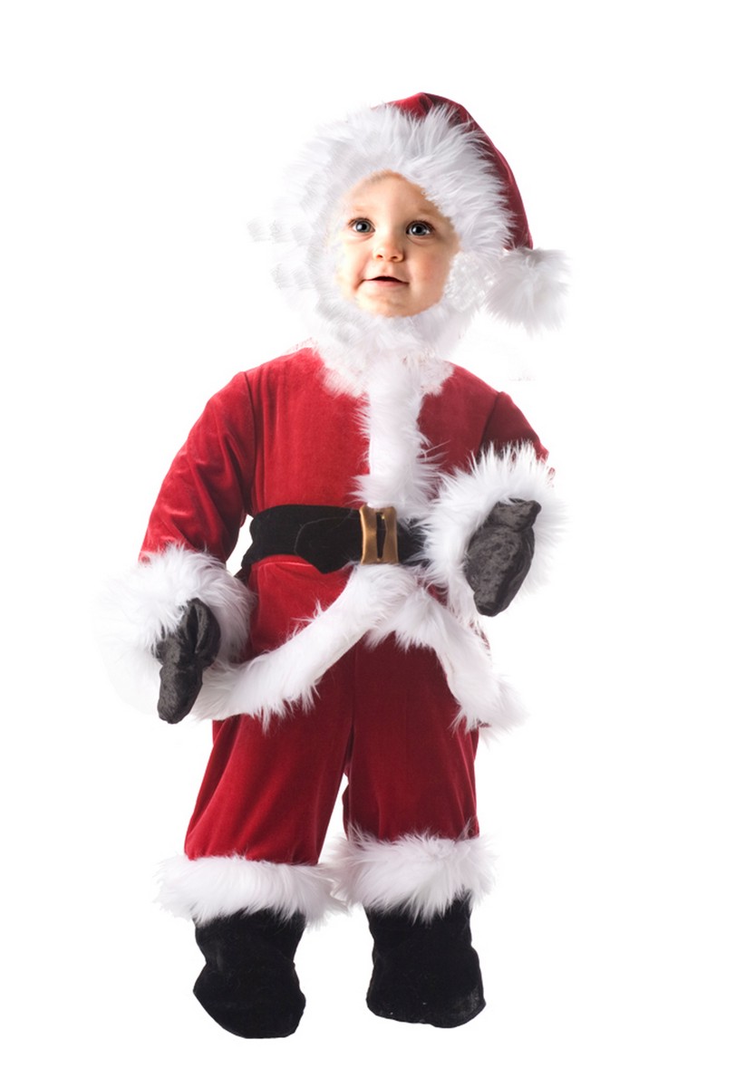 santa costume baby