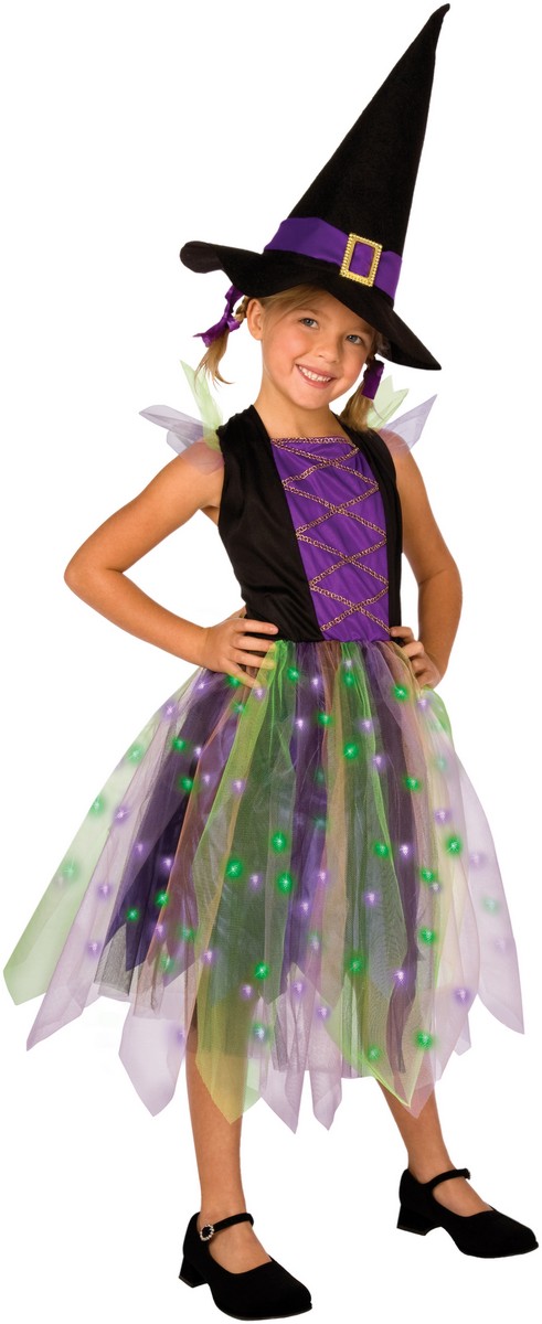 party city light up witch costume