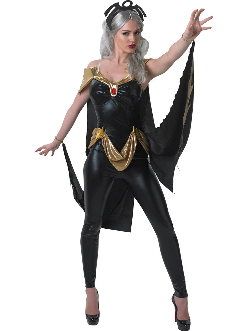 Marvel Classic Secret Wishes Storm Adult Costume - PartyBell.com