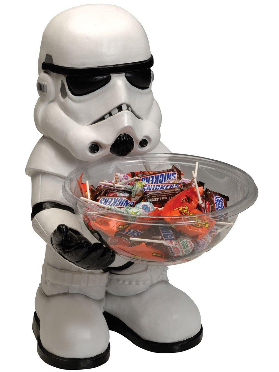 Star Wars Storm Trooper Candy Bowl and Holder