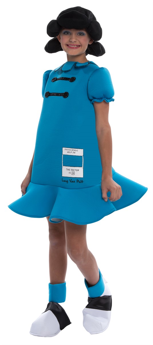 Peanuts Lucy Deluxe Kids Costume