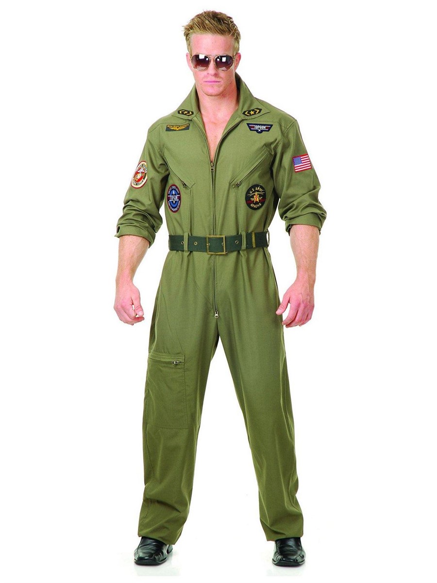 Mens Top Gun Costume PartyBell
