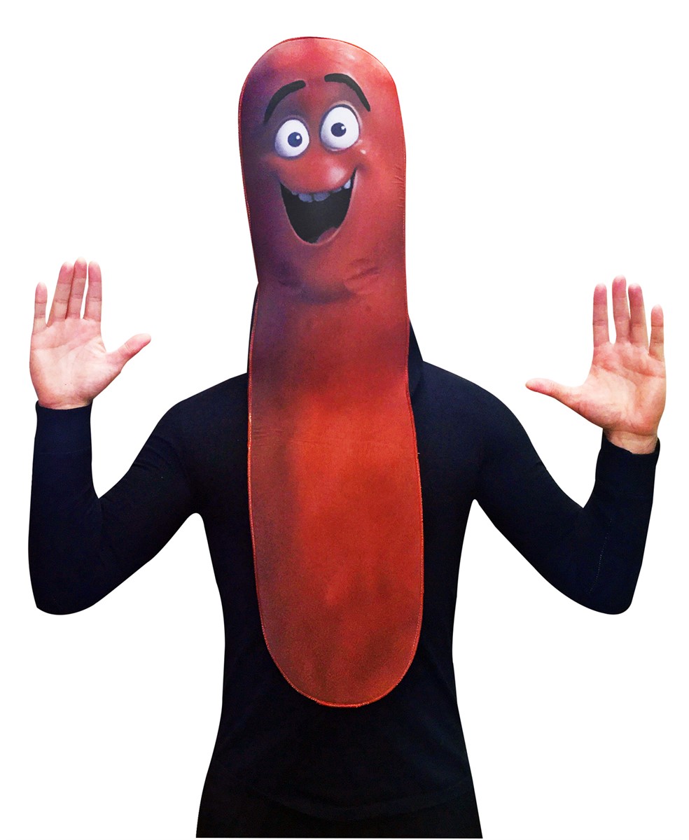Sausage Party Movie Frank Sausage Adult Mask