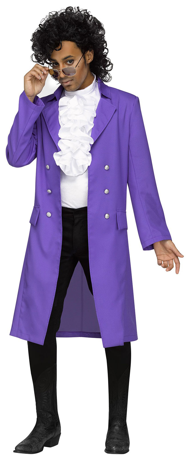 Purple Rain Jacket Adult Costume PartyBell purple-rain-jacket-adult-costume-partybell