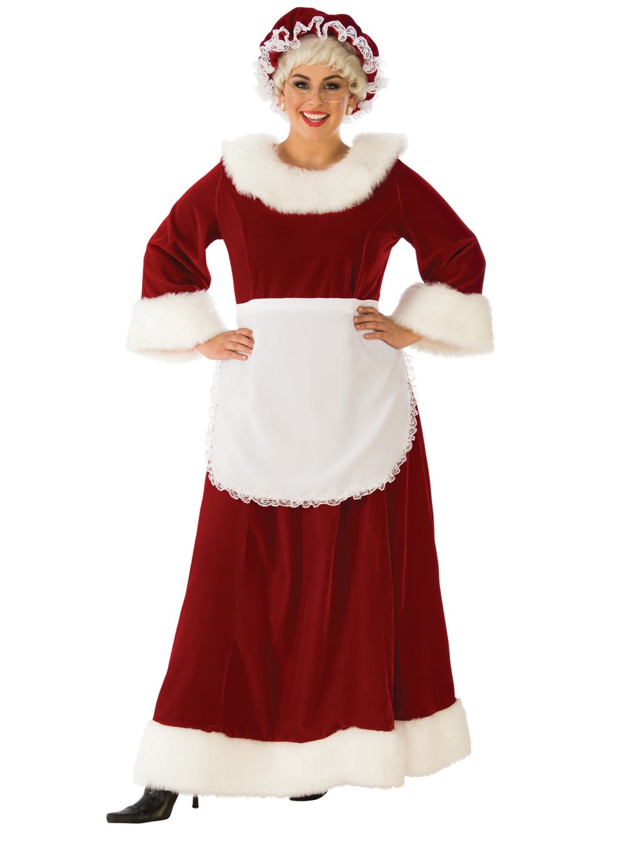 plus size mrs claus costume for sale