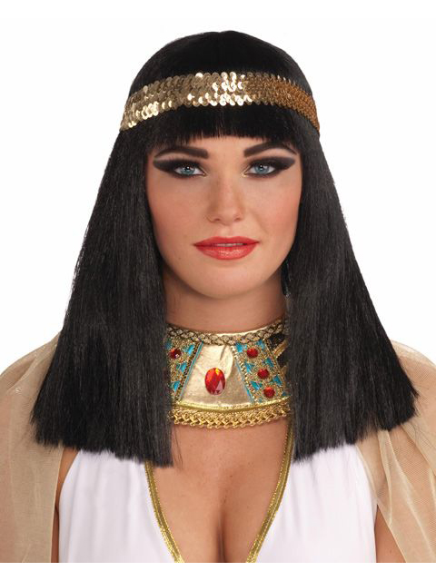Cleopatra Adult Wig With Headband PartyBell