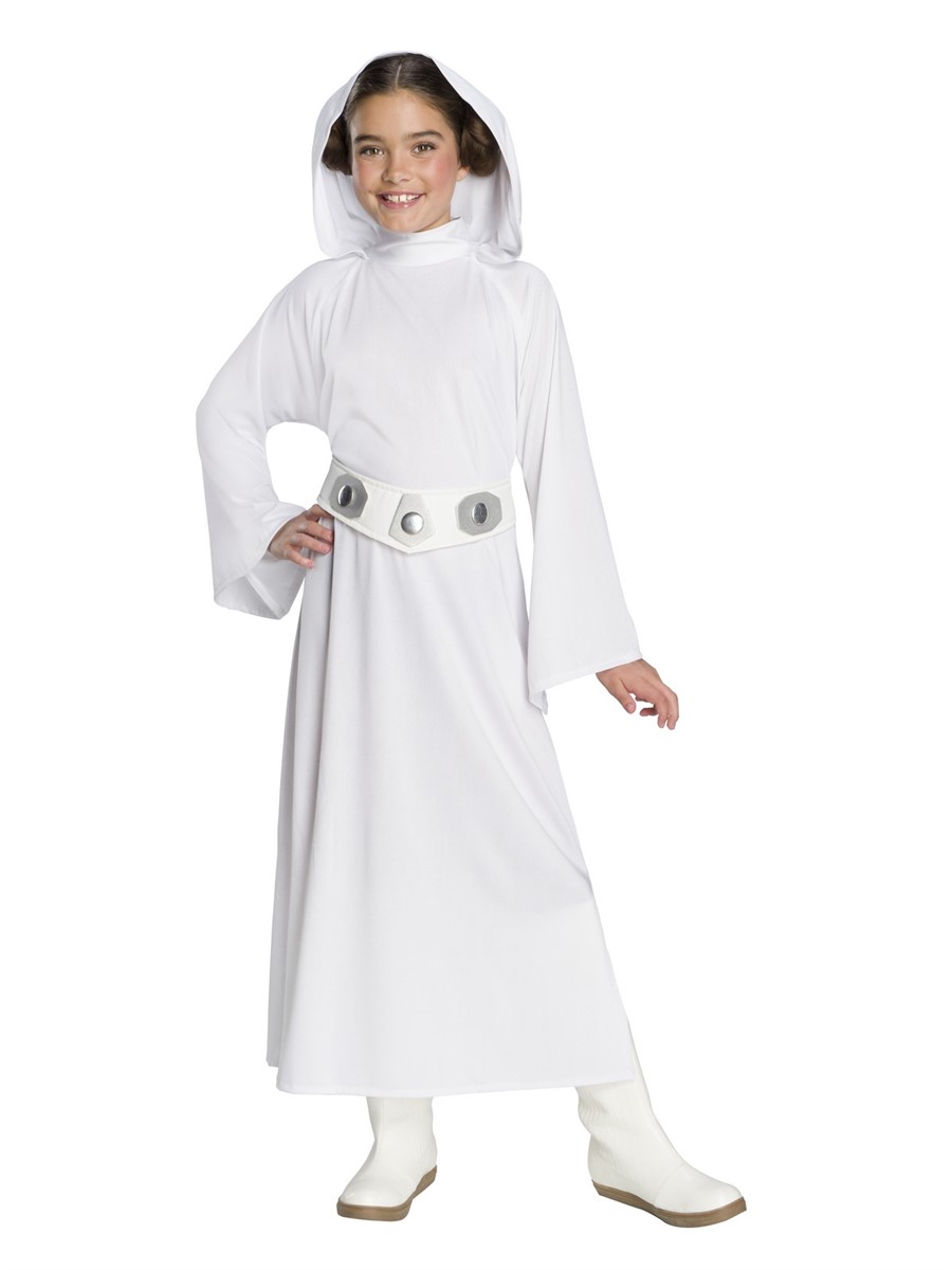 Princess Leia Deluxe Girls Costume