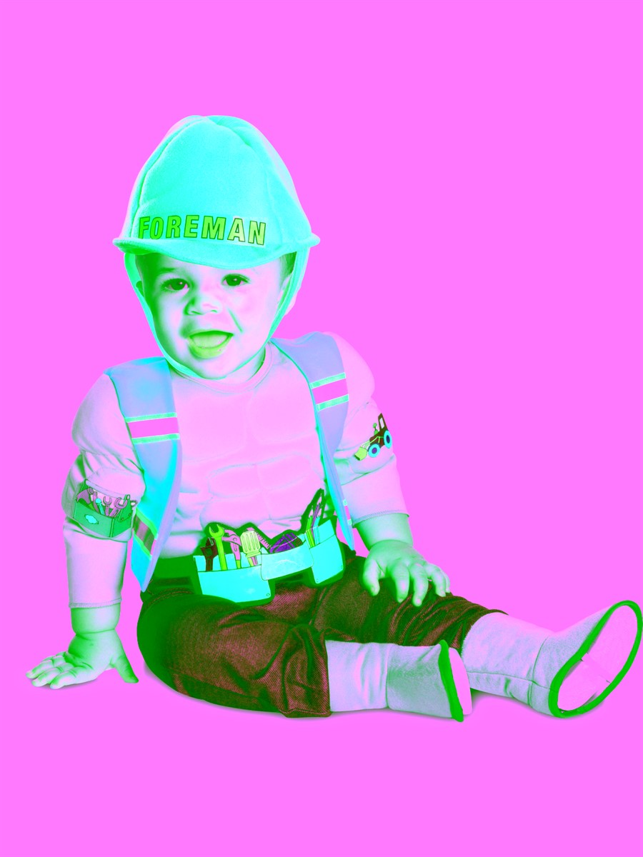Baby/Toddler Lil' Construction Worker Costume