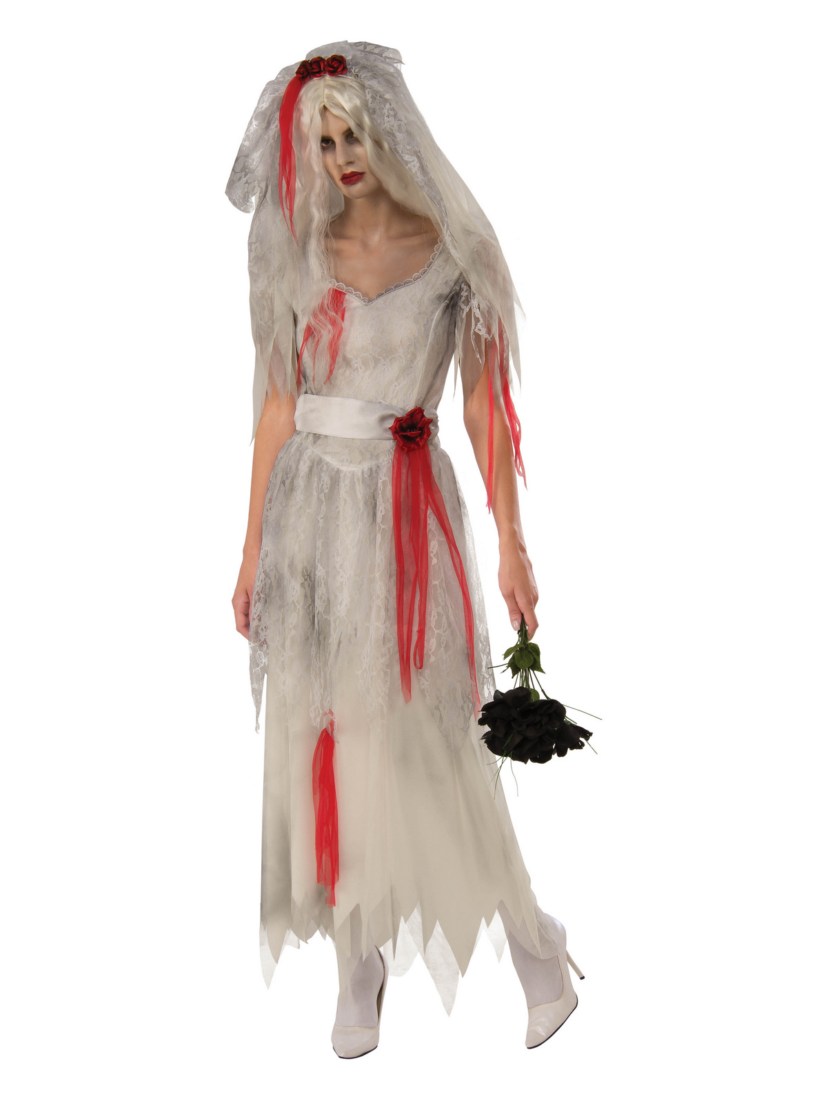 Womens Ghost Bride Costume - PartyBell.com