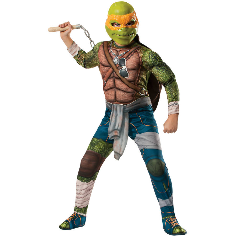 Teenage Mutant Ninja Turtles 2 Deluxe Raphael Child Costume 