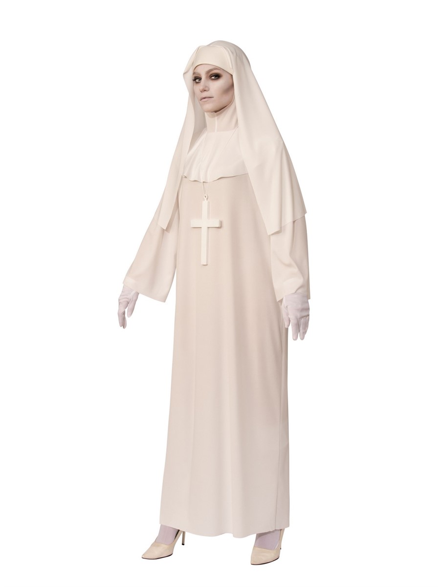 Adult White Nun Costume