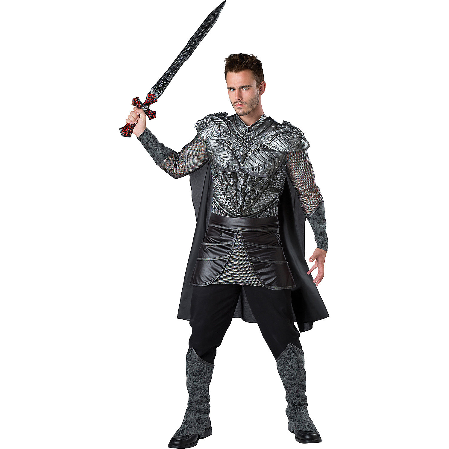 Men's Dark Medieval Knight Costume