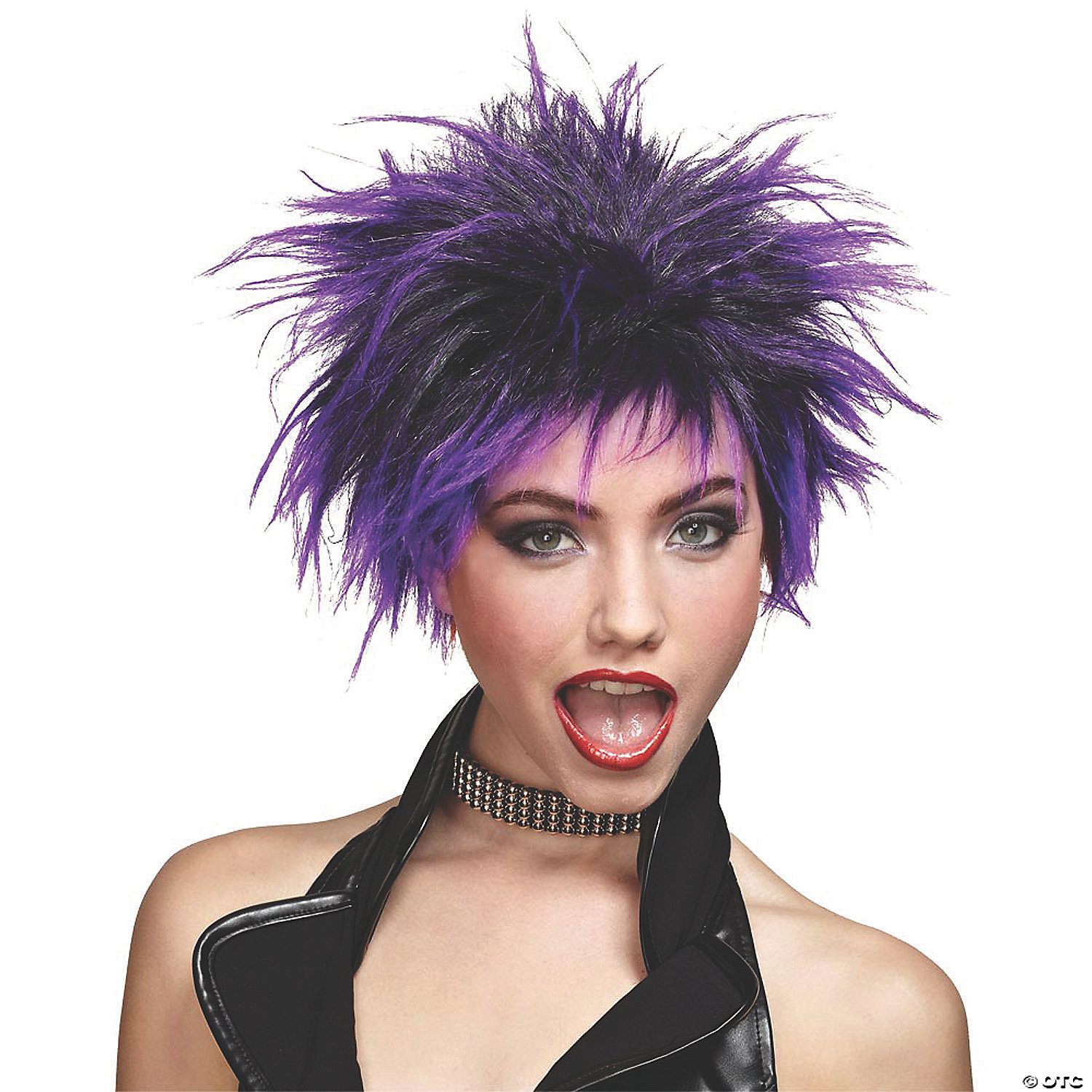 Purple Punk Rock Wig Purple Punk Rock Wig