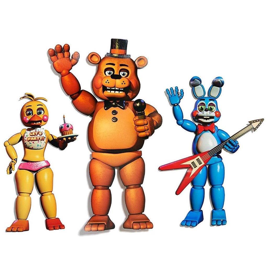 Five Nights at Freddy's Freddy Character Cutouts (4 Pieces - 20 Inches and  Smaller)