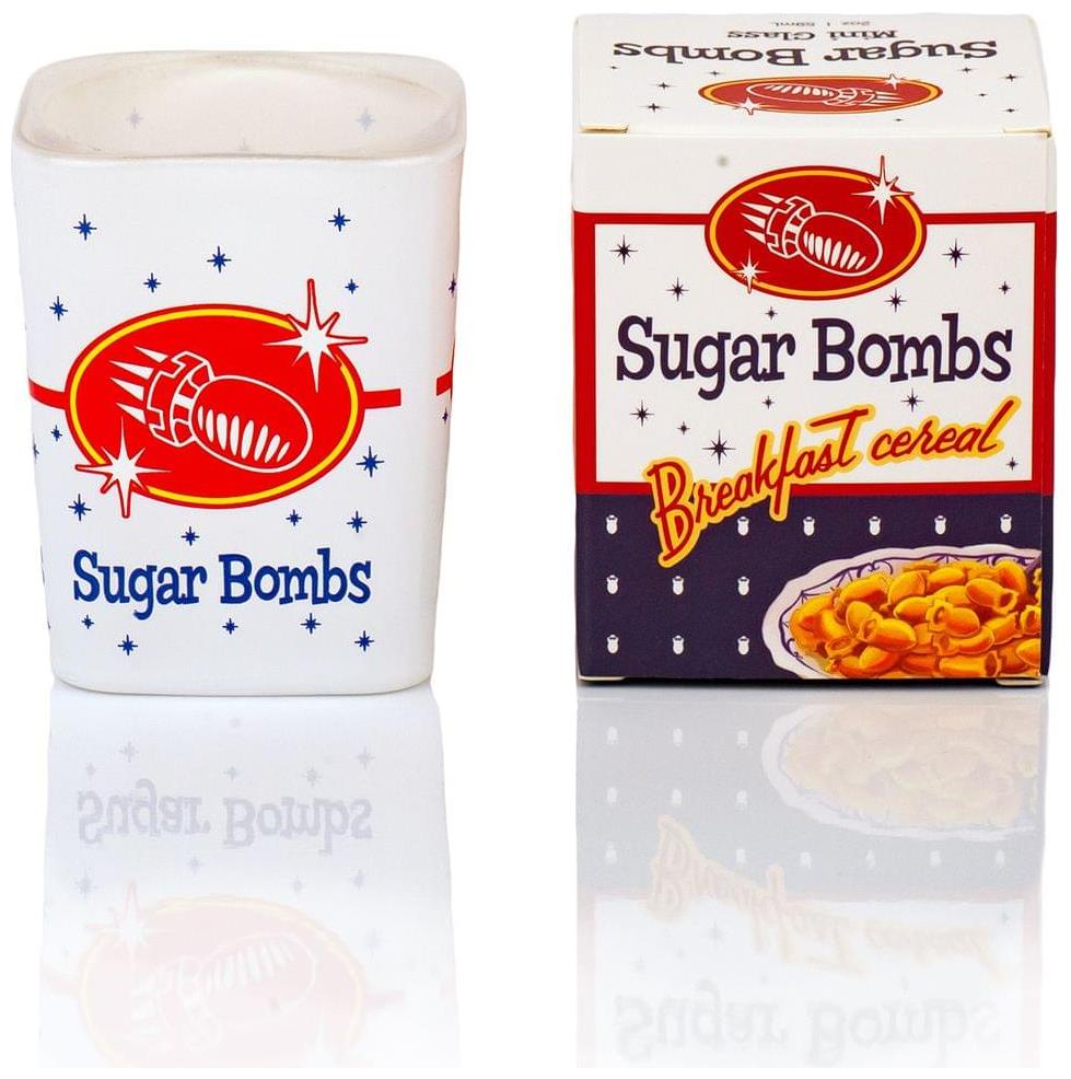 Fallout Sugar Bombs Breakfast Cereal Square Shot Glass