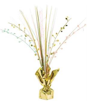 Pastel 12 in. Foil Spray Centerpiece