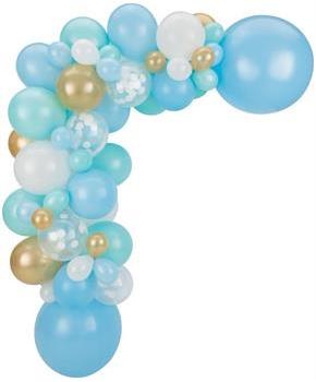 Pastel Blue Balloon Garland Kit