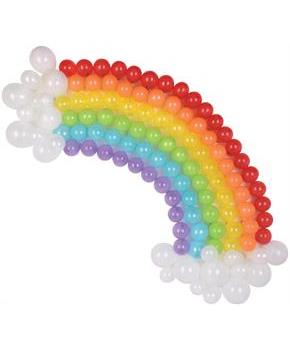 Sculpted Balloon Rainbow Backdrop Kit
