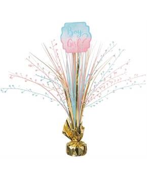 Boy or Girl Gender Reveal Spray Centerpiece
