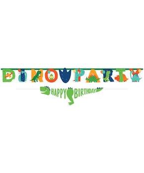 Dino-Mite Party Jumbo Letter Banner Kit