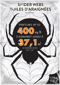 White Stretch 4.24 oz. Spider Webbing