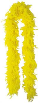 Yellow Feather Boa