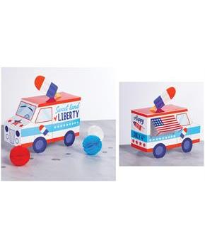 Ice Cream Truck Centerpiece Kit
